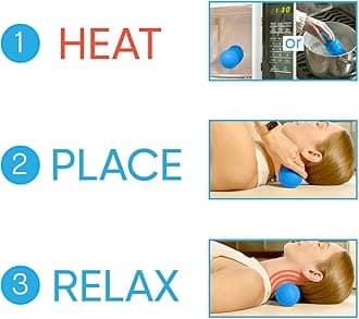 Dr. Cohen's acuball (Acuback) - Deep Tissue Massage Roller - Heatable acuBack for Back & Neck Pain