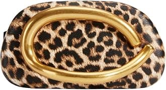 Women PU Leather Metal Handle Handbag Trendy Commuting Compact Stone Purse Hand-held Causal Shoulder Clutch Bag