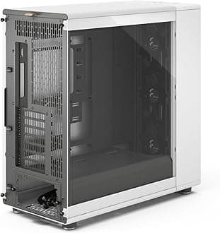 Fractal Design North XL RC Chalk White TG Clear Oak Tempered Glass Panel Full Tower PC Case White FD-C-NOR1X-06 CS9181