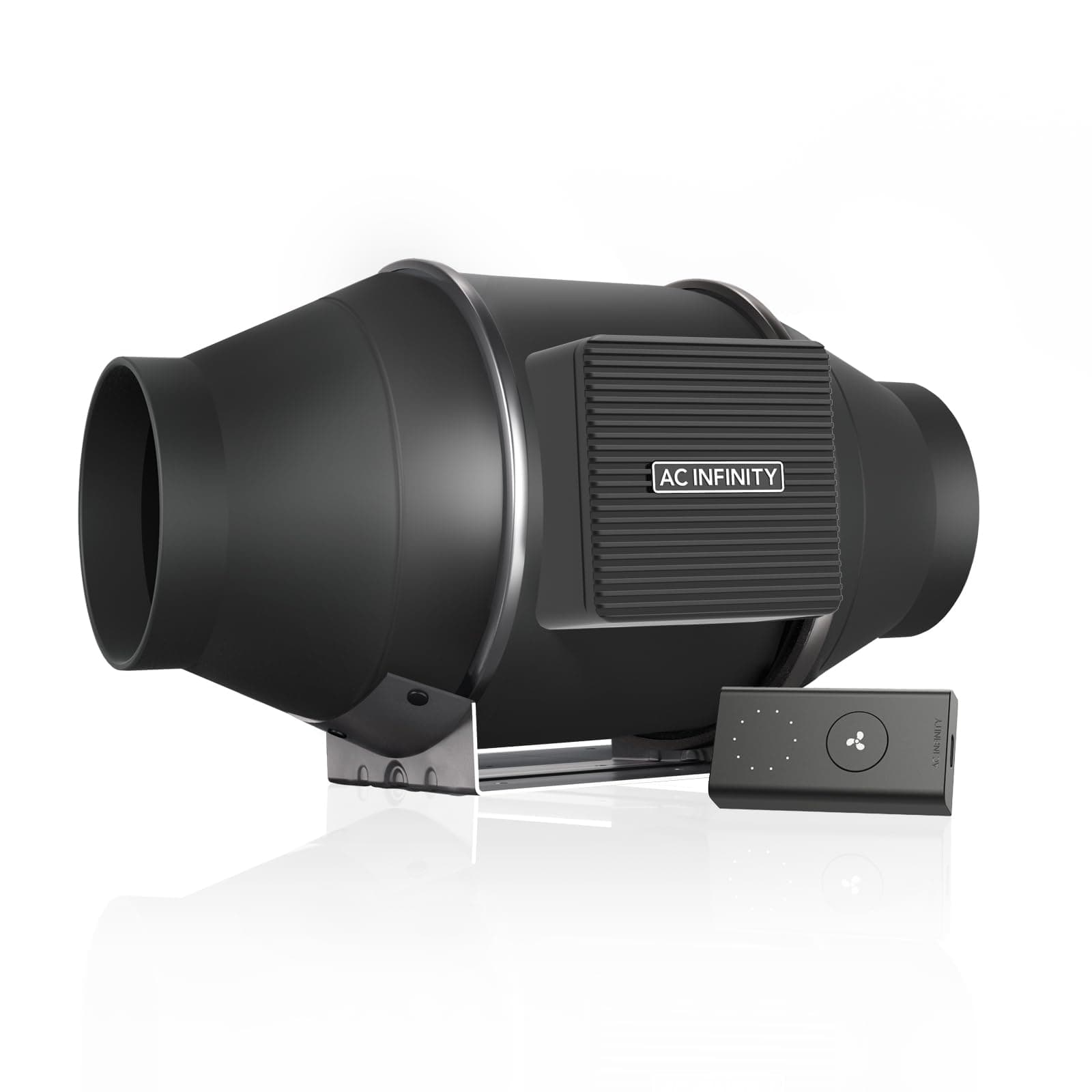 CLOUDLINE S4, Quiet 100mm Inline Duct Fan with Speed Controller - Ventilation Exhaust Fan for Heating Cooling Booster, Grow Tents, Hydroponics, 4-Inch