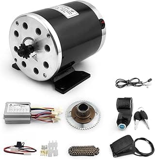 L-faster 500W Electric Motor MY1020 For 4 Wheels Electric Child Gokart Chain Drive Speed Control By Foot Pedal Accelerator