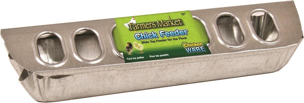 Ware Manufacturing Slide Top Chick Feeder - 12"