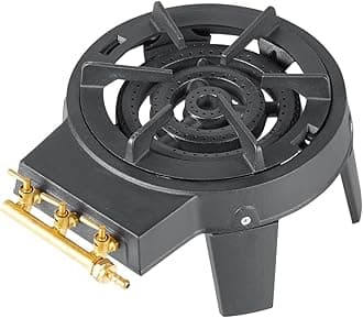 Cast Iron Gas Burner Wok Stir Frying Triple High Power Boiling Ring LPG 3 Burners Cooker Outdoor Catering Camping Stove Party Wedding