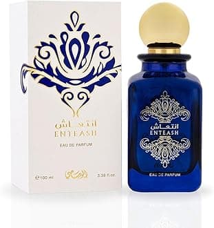 RASASI Enteash Eau De Parfum For Women Spray 100ML (3.38 OZ) Arabian Spicy And Musky Fragrance, Long Lasting Luxurious Scent