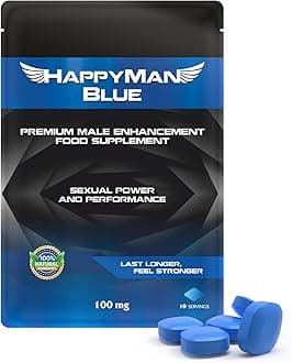 10 Tablets | Natural Herbal Supplement for Men | Prolonged Performance and Enhancement Tablets | Fast Acting and Extra Strong | Stamina and Energy Support | Ginseng