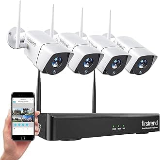 8CH 1080P Wireless Security Camera System