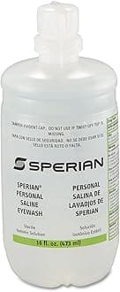 Honeywell 320004540000 Saline Personal Eyewash Bottles, 16oz