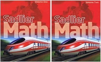 (Grade 1 Volume Pack) Sadlier Math Volume 1 + Volume 2 Student Books Grade 1