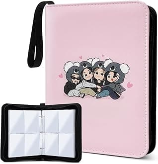 Cute Photocard Binder 400 Pockets Photocard Holder Book with Sleeves Photo Album for Lomo Cards