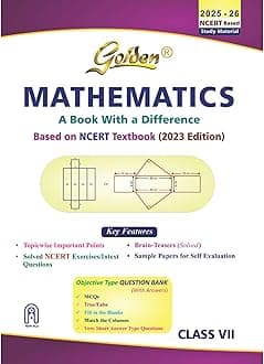 Golden Mathematics: (With Sample Papers) A Book with a Difference for Class- 7 (For 2020 Final Exams) Paperback