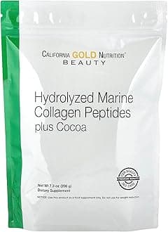 Solumeve Hydrolyzed Marine Collagen Peptides with Cocoa, 7.3 oz (206 g)