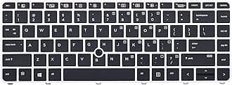 Replacement Keyboard for HP Elitebook 840 G3 848 G3, Elitebook 745 G3 745 G4 Series Laptop with Backlit Silver Frame US Keyboard