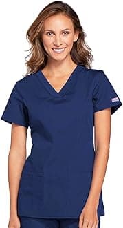 CHEROKEE Women's V-Neck Top Medical Scrubs (Pack of 1)