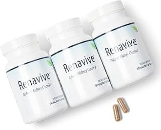 Natural Kidney Cleanse | Eliminate & Protect Against Stones | Flush Impurities & Clear System | Support Kidney Health & Function | Chanca Piedra, Celery & More | 60 Capsules - 3 Pack