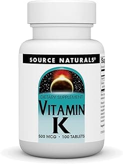 Vitamin K - 500 mcg - 100 Tablets