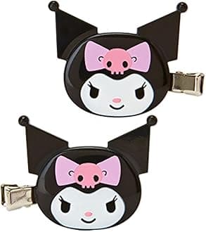 SANRIO Kuromi Hair Clips : Face