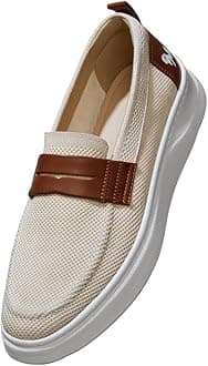 Neeman's The Brunch Loafers for Men | Comfortable, Flexible & Breathable Knitted upper and faux leather