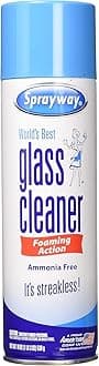 Streakless Glass Cleaner 19 Ounce (Pack of 3) Made in USA, Blue and White (Package may vary)