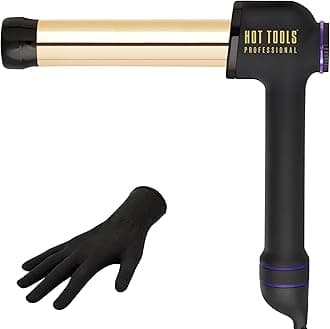 Hot Tools Professional 24K Gold Curlbar For Long Lasting Results, 1 ‚¼ Inches