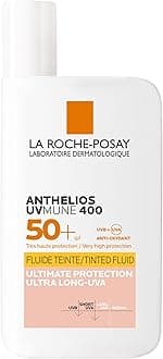 Anthelios UVMune 400 SPF50+ Invisible Tinted Fluid Sun Cream For Sensitive Skin With Mexoryl 400, UVB, UVA, and Ultra Long UVA Ultimate Protection, 50ml