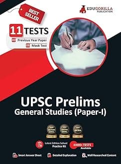 UPSC Prelims General Studies (Paper 1) Book 2023 (English Edition) - 8 Mock Tests and 3 Previous Year Papers (1300 Solved Objective Questions) with Free Access to Online Tests Paperback – Big Book, 6 December 2022