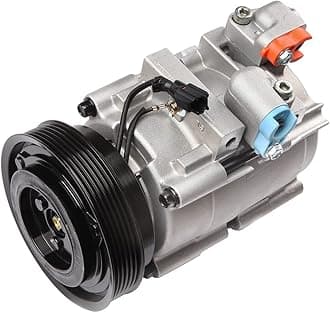 ECCPP AC Compressor 2001-2006 Fit for Hyundai Santa Fe 2.7L Fast Cooling AC Compressor with Clutch