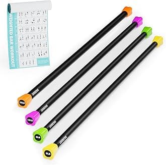 LIONSCOOL Total Body Workout Weighted Bar