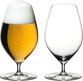 RIEDEL 6449/11 Riedel Veritas Beer Glass, Pair Set, 15.1 fl oz (435 ml)