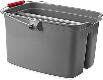 Rubbermaid Double bucket 18l gray