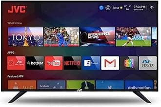 Jvc 32 Inch Smart Tv Full Hd Android Google Play, Netflix, Youtube, Shahid, Chromecast Built In Bluetooth & Wifi Colour Black Model - Lt32N3105-1 Years Full Warranty.