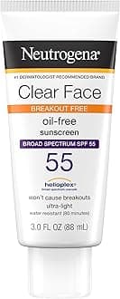 Neutrogena Clear Face Liquid Lotion Sunscreen