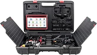 car fault detector, professional diagnostic scan tool with camera scan functionalit, advanced IMMO functions, TPMS functions and battery test, etc, For precise testing of vehicle health