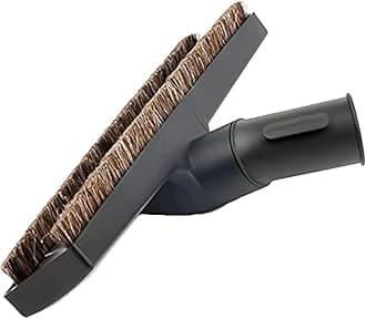 ANBOO 32mm 1 1/4 inches Vacuum Hardwood Floor Attachment Accessories Deluxe Extra Large Hardwood Brush 1-1/4inch Multi Surface Vacuum Attachments 360 Degrees Swivel Head Hard Floor Brush