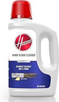 Hoover Hard Floor Cleaner, Concentrated Cleaning Solution for Hard Floor Machines, 64 oz, AH31450
