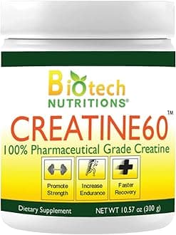Creatine 60 Dietary Supplement, 300 Gram