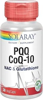 Solaray - Pqq & Coq-10 With Nac Glutathione 30 Vegetable Capsule(S) 179105