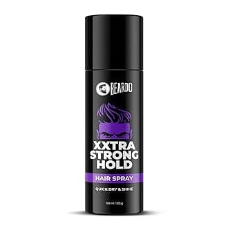 Xxtra Strong Hold Hair Spray, 150 ml/105 g | Xxstrastrong Hold | Hair Spray for men | Lightweight & Non-Sticky Hair Styling Spray | Extreme hold spray | Hair Setting spray