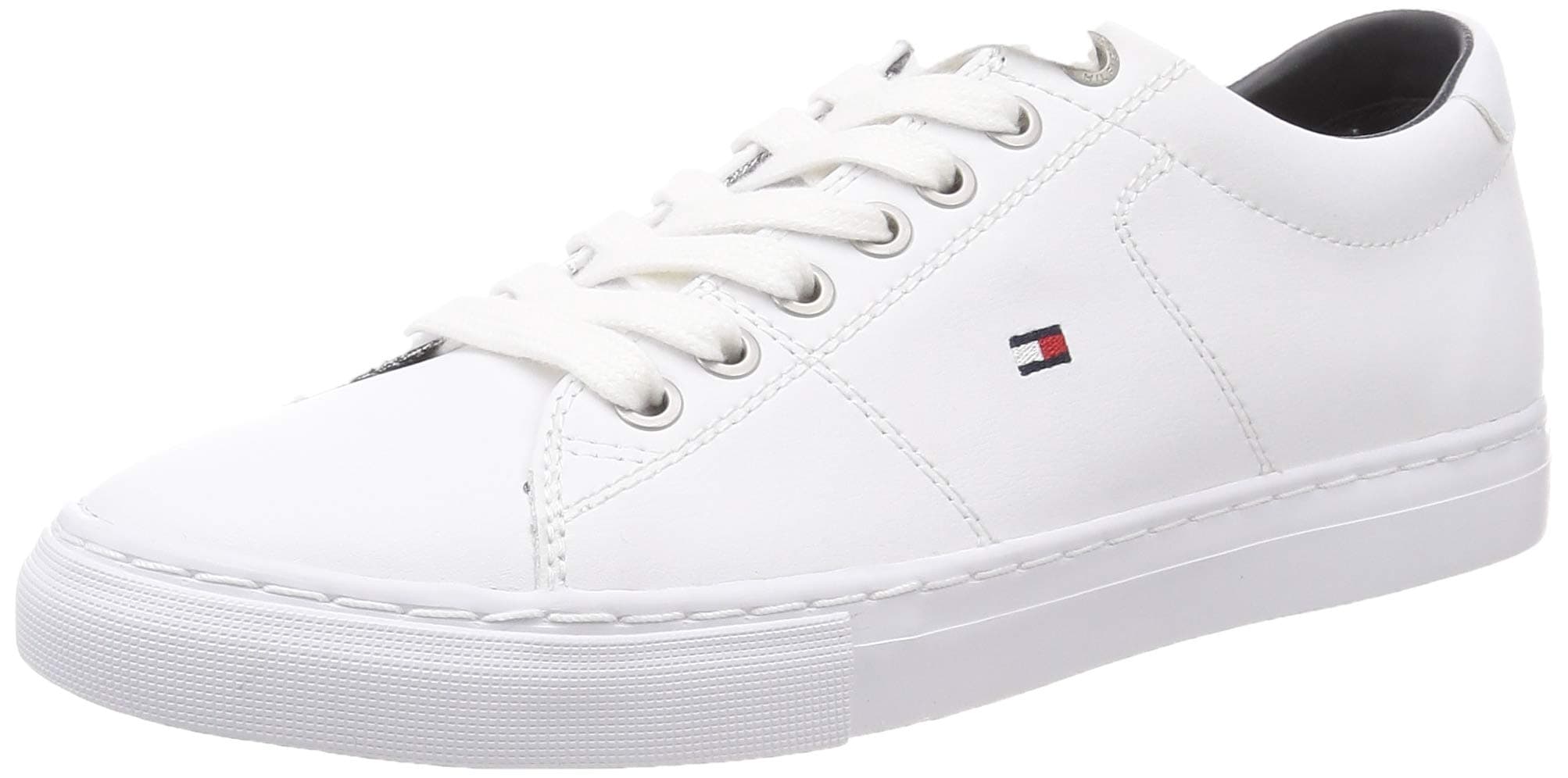 Tommy Hilfiger Men’s Essential Leather Cupsole Trainers