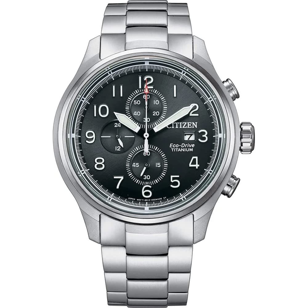 Men Chronograph Eco-Drive Watch