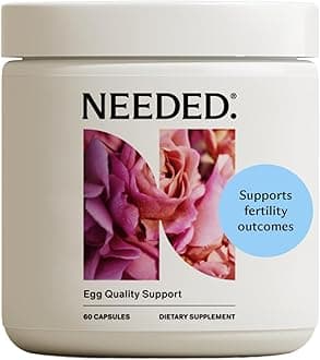Egg Quality Support - Optimally Formulated Antioxidants Supplement for Egg Quality - Fertility Support - Fertility Supplement for Women - 60 Capsules - 30 Day Supply