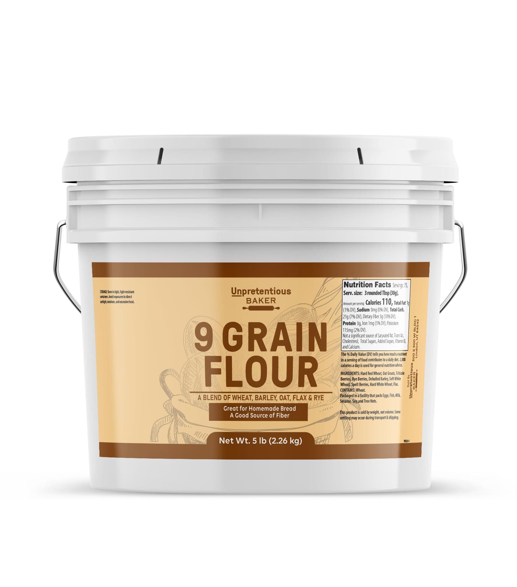 9 Grain Flour (1Gal)