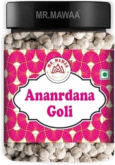 Mr. Mawaa Anardana Goli – Sweet & Tangy Digestive Candy | Traditional After-Meal Mukhwas | Pomegranate Candy Balls | Jar Pack Sweet & Tangy Pomegranate Digestive Candy | Traditional Indian Mukhwas | After-Meal Goli in Jar Pack (300g)