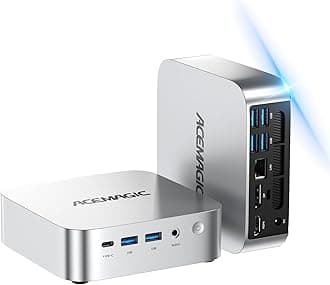 Mini PC, Processor N97 (Beat N100/N95/N150) up to 3.6 GHz Mini Computers, 16GB DDR4 256GB SSD Mini Pc 11 Pro, 4K Dual Display WiFi BT VESA Micro Small Pc for Business and Home, Mini Desktop