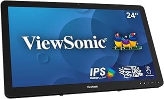ViewSonic TD2430 24 1080p 10-Point Multi Touch Screen Monitor HDMI, DisplayPort by ViewSonic