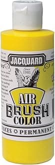 Jacquard Airbrush Color 4Oz Metallic Yellow