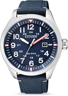 Citizen Mens Analogue Quartz Eco-Drive Watch Aviator