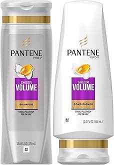 Pro-V Sheer Volume, DUO Set Shampoo + Conditioner, 12.6 Ounce, 1 each by Pantene