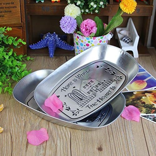 4pcs retro candy dish dried fruit plate serving tray cake dishes dinnerware home decor kitchen accessories