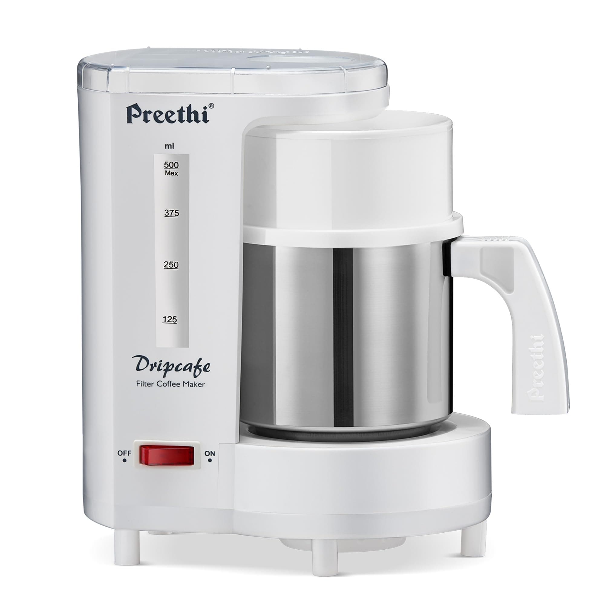 Preethi Dripcafe Coffee Maker (White)