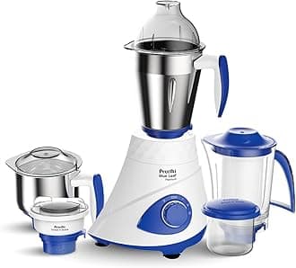 Preethi Blue Leaf Platinum MG 139 Mixer Grinder (750-Watt)